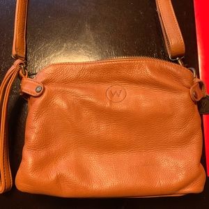 Wanders Travel Co Leather Crossbody